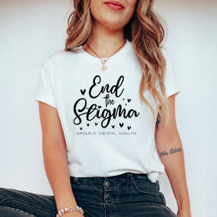 Camiseta Poner fin al estigma - Salud mental