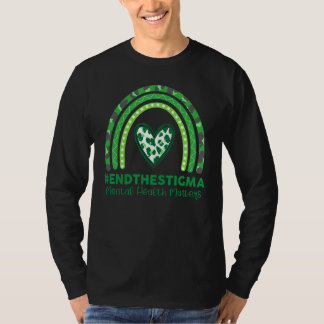 Camiseta Poner fin al estigma sobre la salud mental afecta