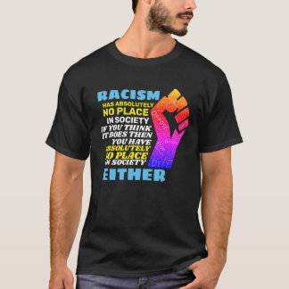 Camiseta Poner fin al racismo para bien