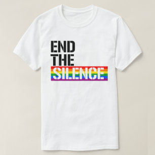 Camiseta Poner fin al silencio