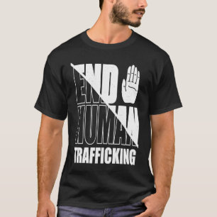 Camiseta Poner fin al tráfico humano