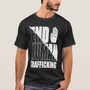Camiseta Poner fin al tráfico humano