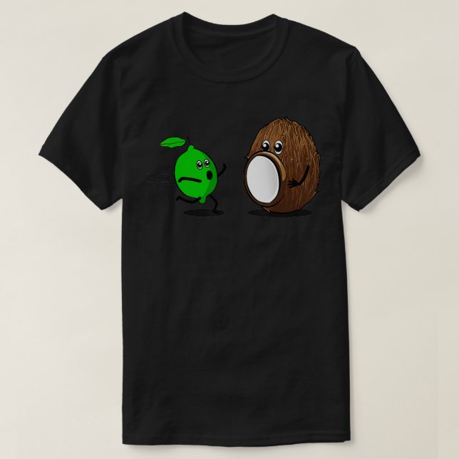 Camiseta Poner La Lime En El Coconut Funny Corriendo Lime G (Diseño del anverso)