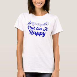 Camiseta Poner Música Feliz