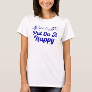 Camiseta Poner Música Feliz