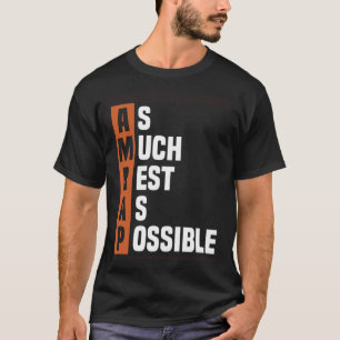 Camiseta Poner tan de moda como sea posible AMRAP