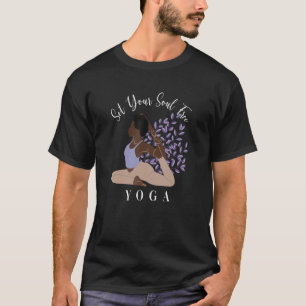 Camiseta Poner tu alma libre Ashtanga Hatha Asanas Kundalin