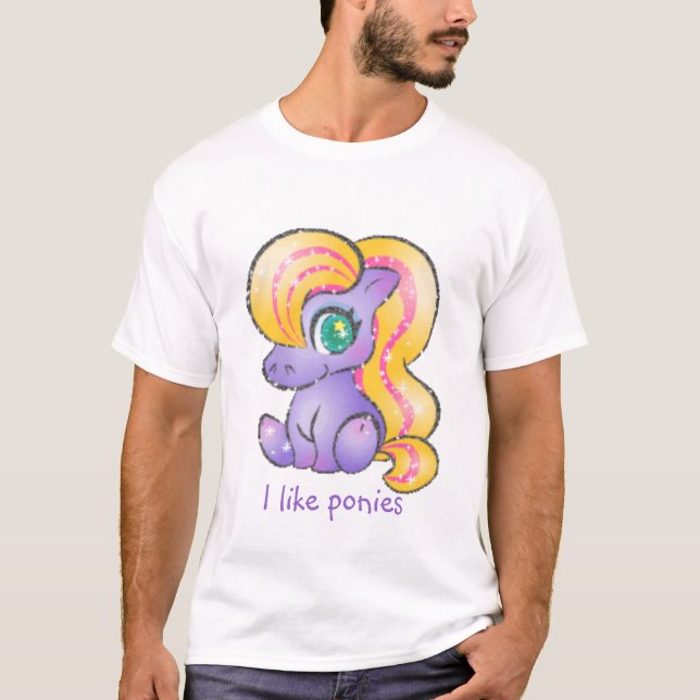 Camiseta poney (Anverso)