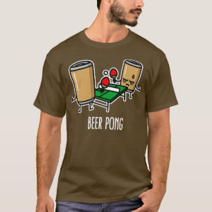 Camiseta Pong de cerveza ping pong ping pong ping pong cerv