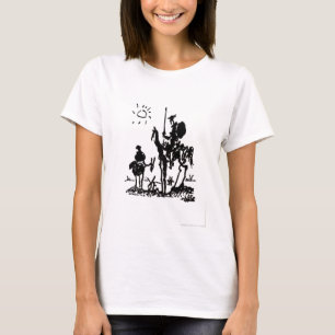 Camiseta ponga al chica del quijote