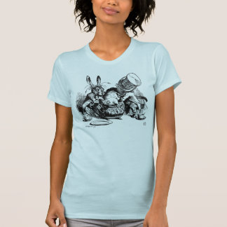 Camiseta Ponga el Dormouse en la tetera