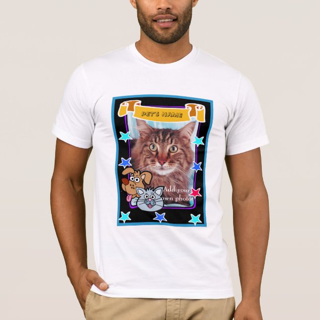 CAMISETA PONGA LA FOTO DE SU MASCOTA AQUÍ… (Anverso)