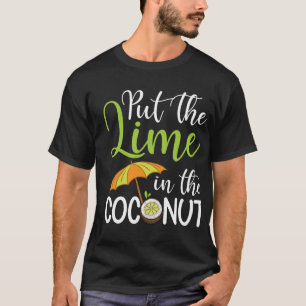 Camiseta Ponga la lima en el café Summer Casual