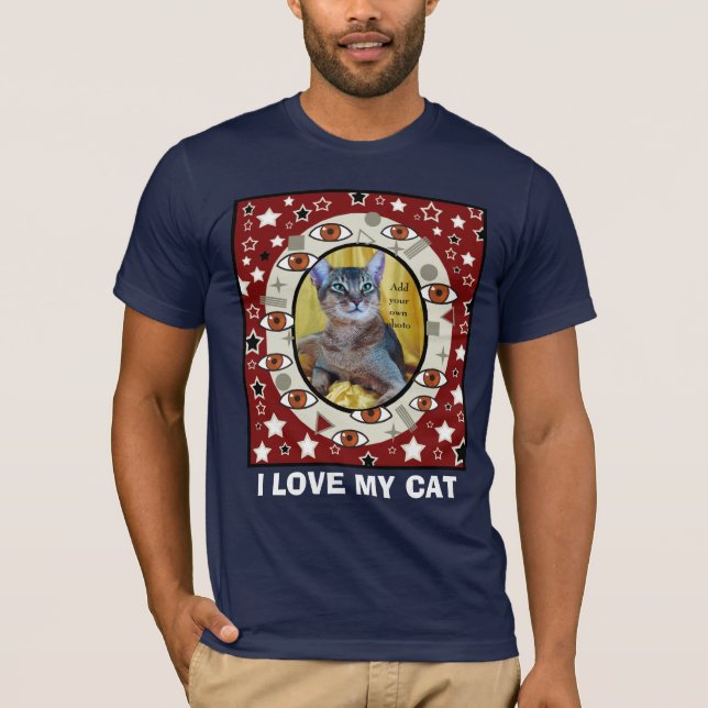 CAMISETA PONGA SU FOTO DE LOS MASCOTAS AQUÍ… (Anverso)