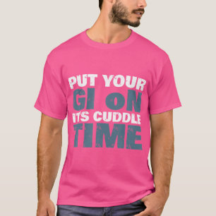 Camiseta Ponga Su Gi En Su Codo Tiempo Funny Bjj Vintage