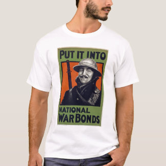 Camiseta Póngalo en bonos de guerra nacional