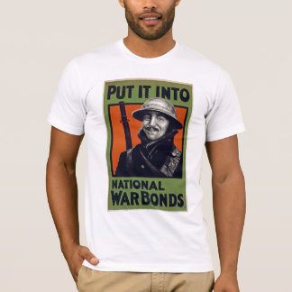 Camiseta Póngalo en bonos de guerra nacional