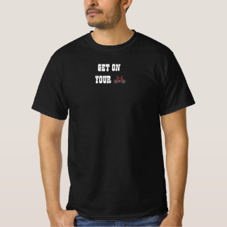 Camiseta Pónganse en su Emoji de bicicleta Amantes de Bicic