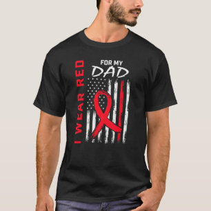 Camiseta Pónganse rojos por la conciencia de la enfermedad 