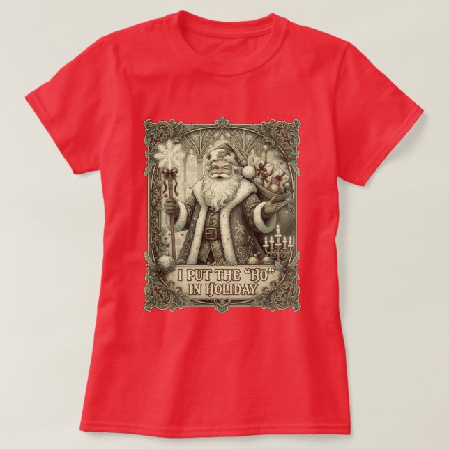 Camiseta Pongo la 'Jo' en Navidad (Diseño del anverso)