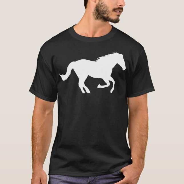 Camiseta poni de juego de radio de caballo (Anverso)