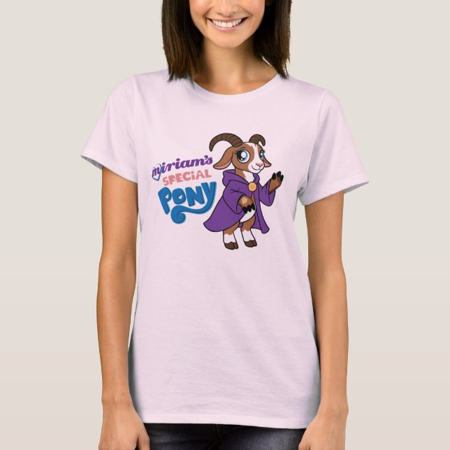 Camiseta Poni especial de Miriam (Anverso)