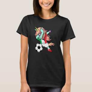 Camiseta Poniendo a unicornio el fútbol italiano