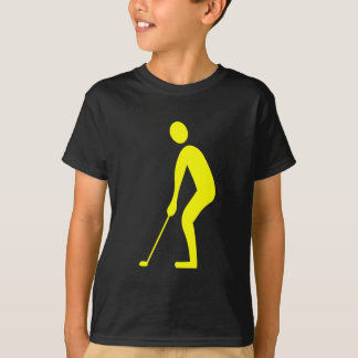 Camiseta Poniendo - Amarillo
