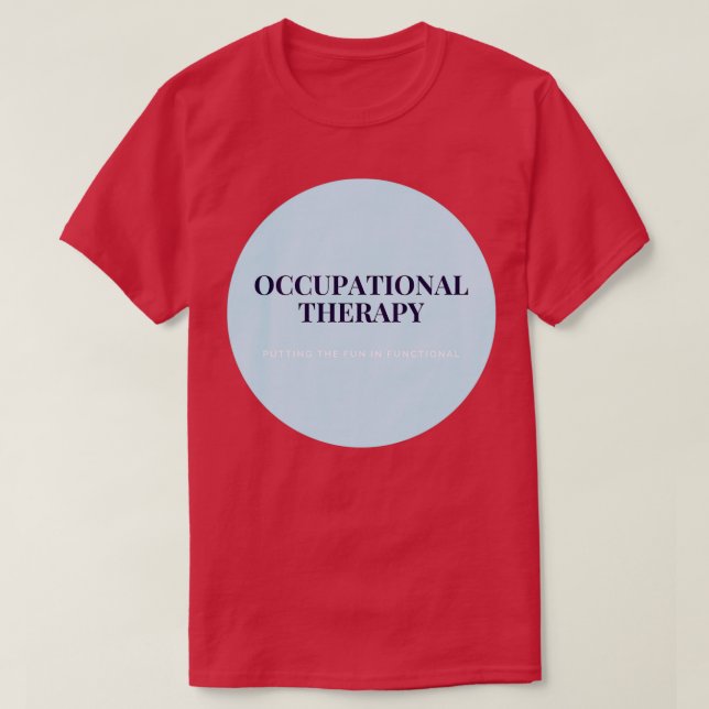 Camiseta Poniendo la diversión en azul funcional (Diseño del anverso)