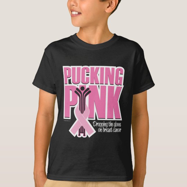 Camiseta Poniendo rosado (hockey) (Anverso)