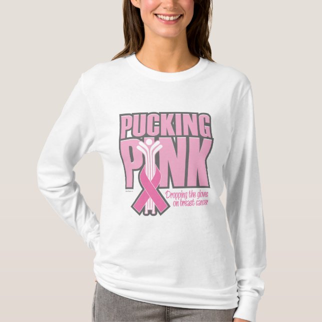 Camiseta Poniendo rosado (hockey) (Anverso)
