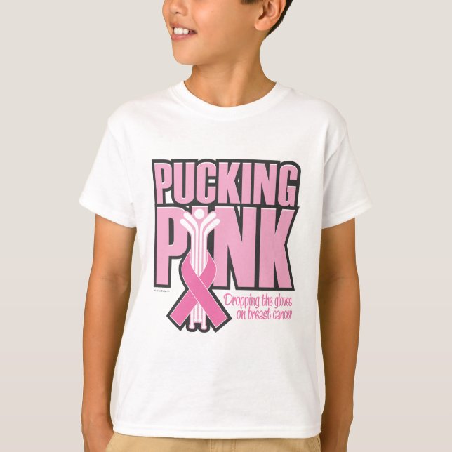 Camiseta Poniendo rosado (hockey) (Anverso)