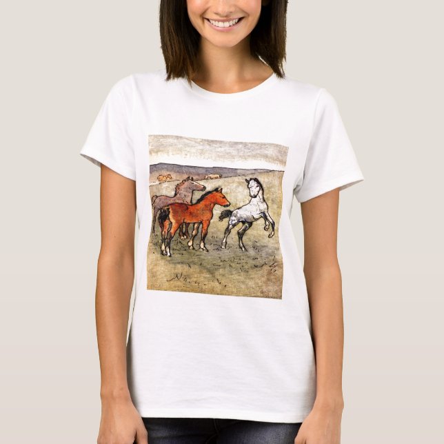 Camiseta Ponies en juego (Anverso)