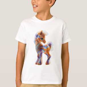 Camiseta Poniños Mágicos de Colores Giratorios