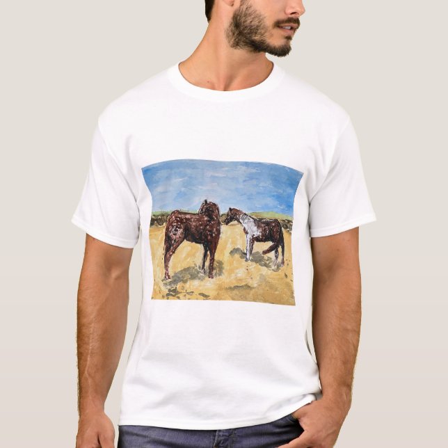 Camiseta Ponis de Assateague (Anverso)