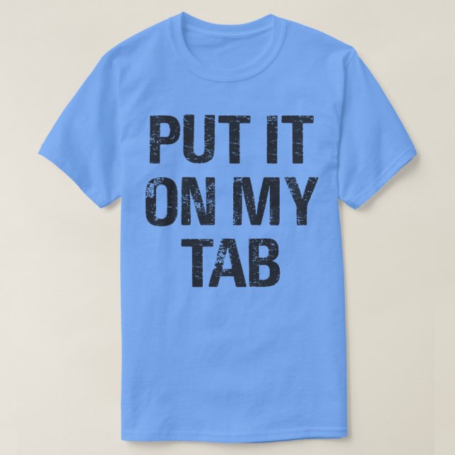 Camiseta Ponlo En Mi Pestaña (Diseño del anverso)
