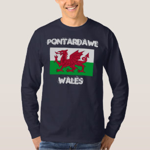 Camiseta Pontardawe, Gales con bandera galesa