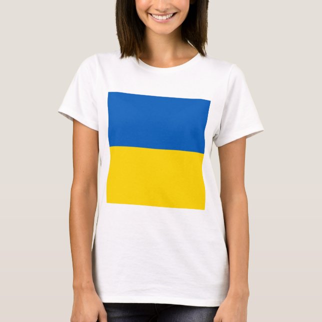 CAMISETA ¡PONTE DE PIE CON UCRANIA! (Anverso)