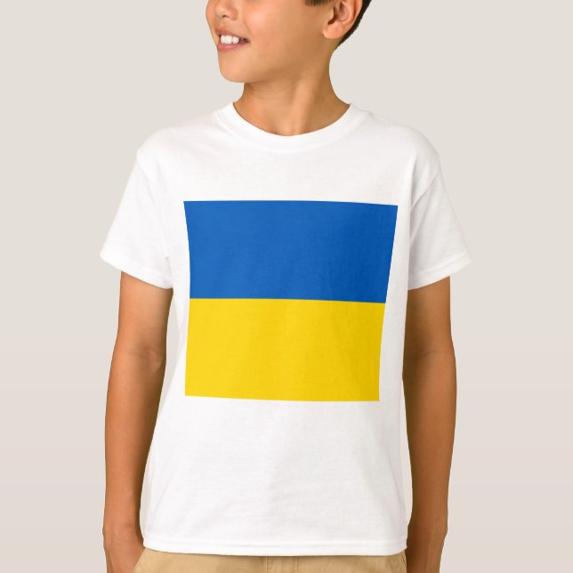 CAMISETA ¡PONTE DE PIE CON UCRANIA! (Anverso)