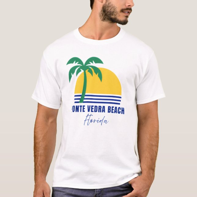 Camiseta Ponte Vedra Beach Florida T-Shirts (Anverso)