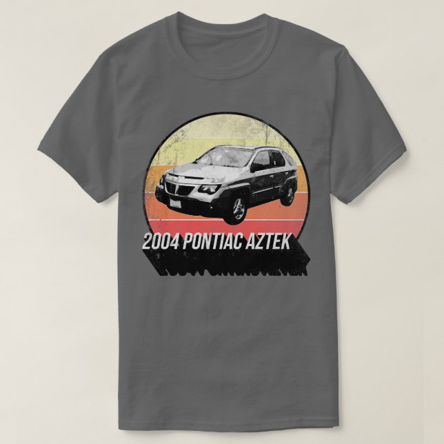 Camiseta Pontiac Aztek 2004 (Diseño del anverso)