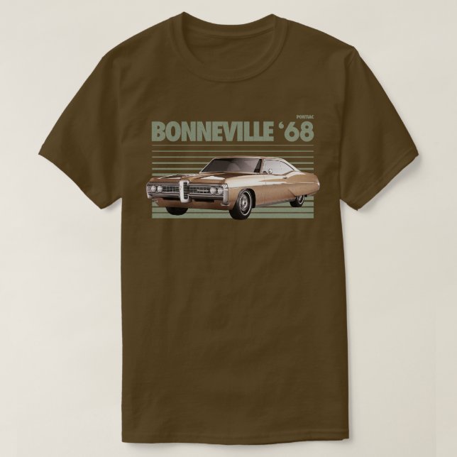 CAMISETA PONTIAC BONNEVILLE (Diseño del anverso)