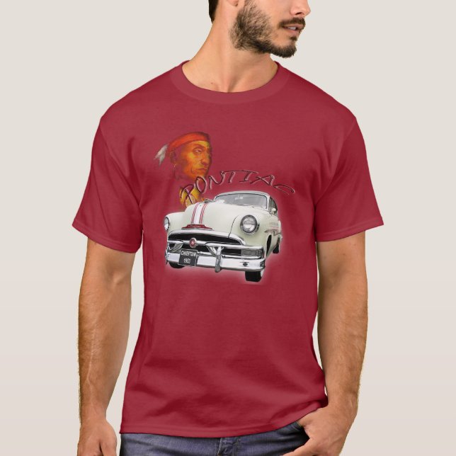 Camiseta Pontiac Chieftain 1953 (Anverso)