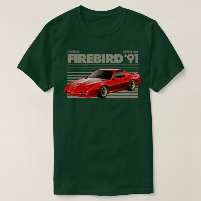 CAMISETA PONTIAC FIREBIRD TRANS AM (Diseño del anverso)