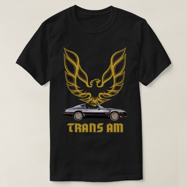 CAMISETA PONTIAC FIREBIRD TRANS AM 2 (Diseño del anverso)
