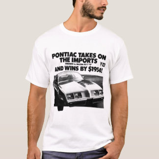 Camiseta Pontiac toma las importaciones Smokey y el bandido