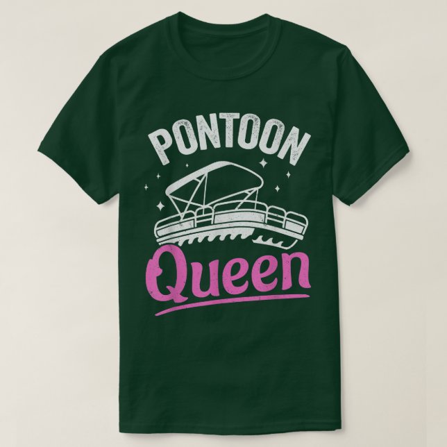 Camiseta Pontoon Bote Lake Life Mujeres Mamá Abuela Pontoon (Diseño del anverso)