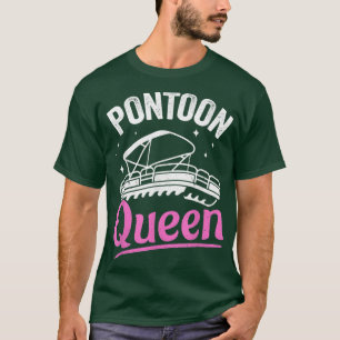 Camiseta Pontoon Bote Lake Life Mujeres Mamá Abuela Pontoon