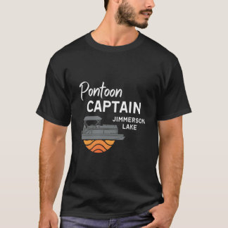Camiseta Pontoon Captain Jimmerson Lake