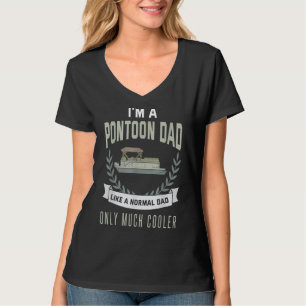 Camiseta Pontoon Dad Pontoon Captain Bote Padre 1